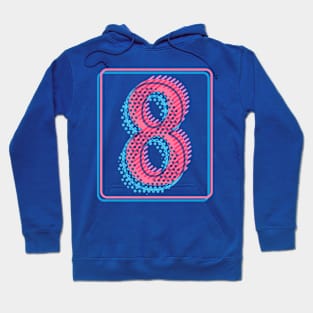 My lucky number Eight 8 Hoodie